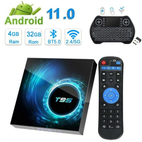 T95 Android 11.0 Smart TV Box