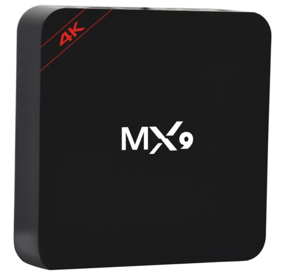 MX9 Box TV : machine de streaming. Cette 4k box tv vas transformez n’importe quel modèle de TV en smart TV d’internet sur votre TV en 4K