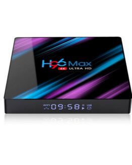 H96Max Box tv Android 11.0 Smart TV Box 64 Bit 4 Go de RAM et 64 Go de ROM offrent beaucoup d'espace pour un traitement et un stockage fluides