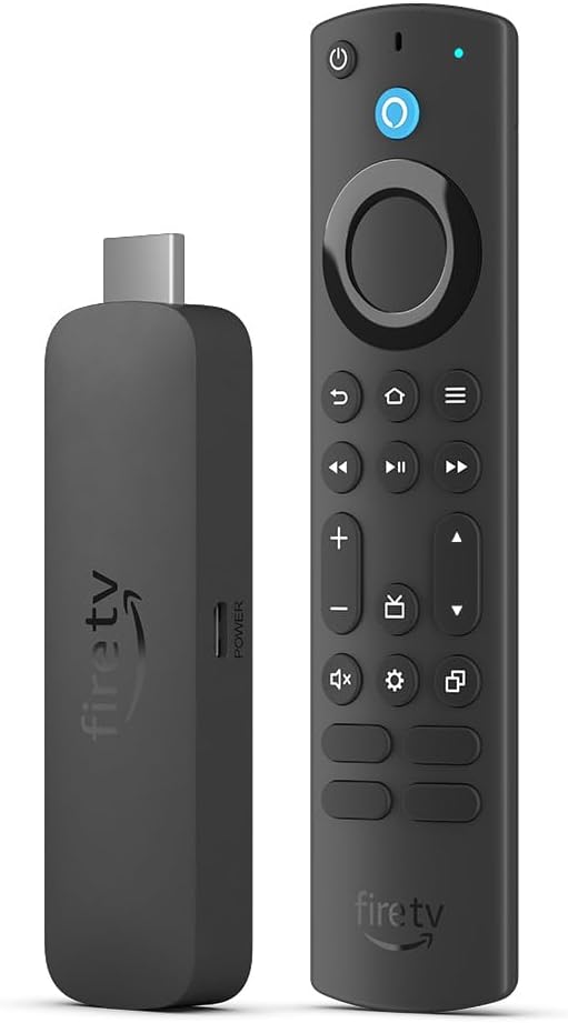 Fire TV Stick 4K Max, plus d’espace de stockage et compatible avec le Wi-Fi 6E Capacité de 16 Go – Streaming – Dolby Vision-Atmos – HDR10+